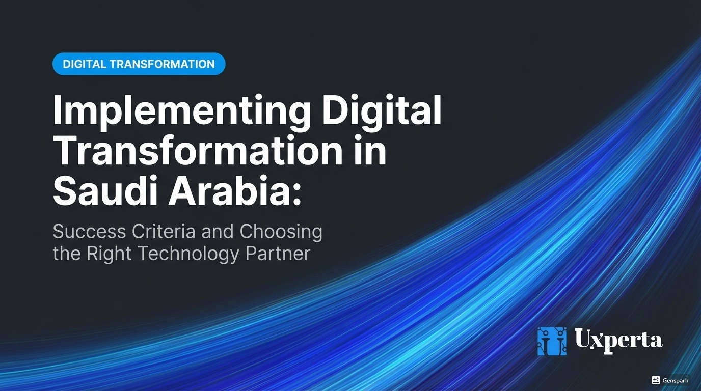 How to Start a Digital Transformation Strategy in Saudi Arabia