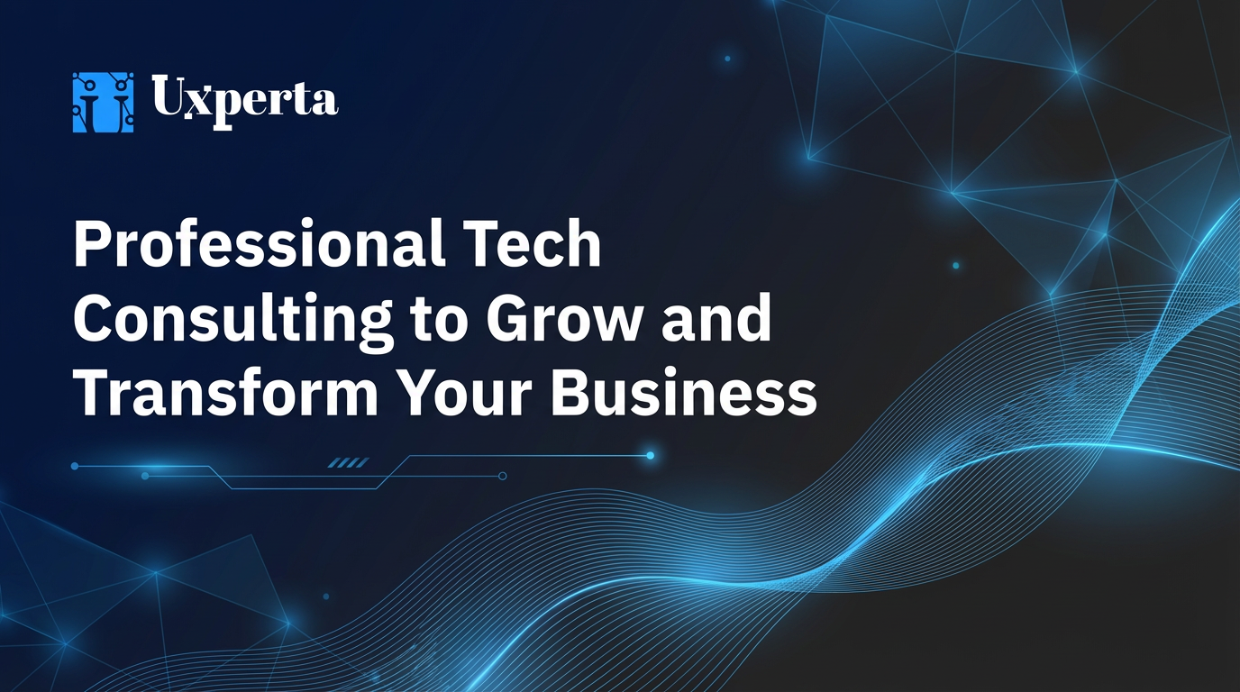 Professional technical consultations to grow and develop your business